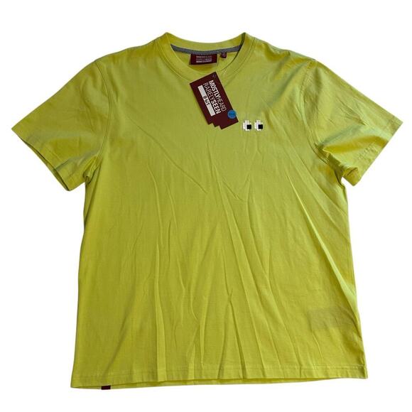 NWT Mostly Heard Rarely Seen Peek Tee Lime Large - Picture 1 of 8